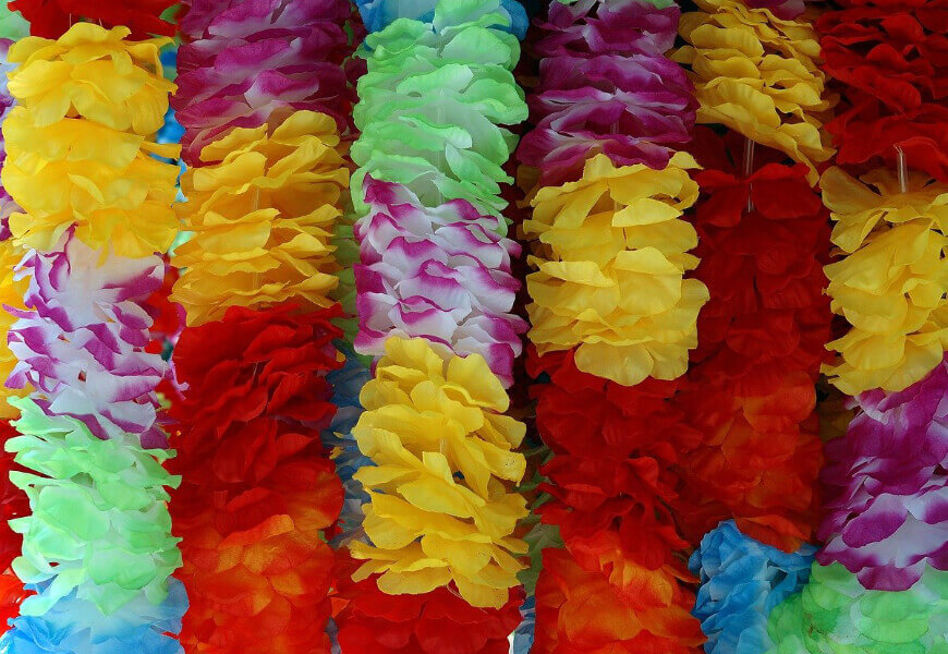 Hawaiian Kauai lei