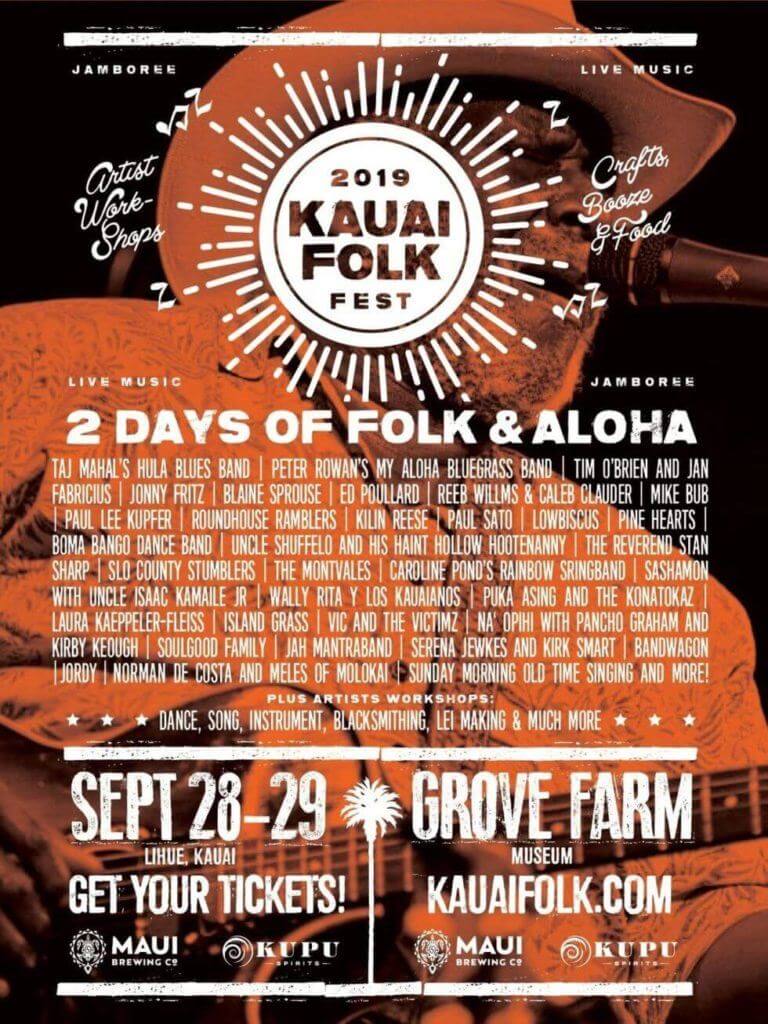Kauai Folk Festival 2019
