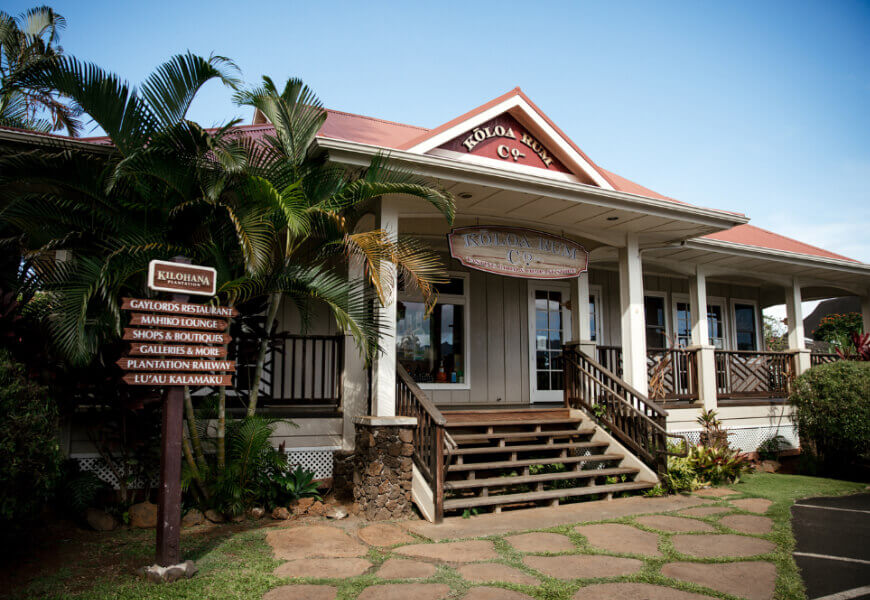 Rum tasting on Kauai